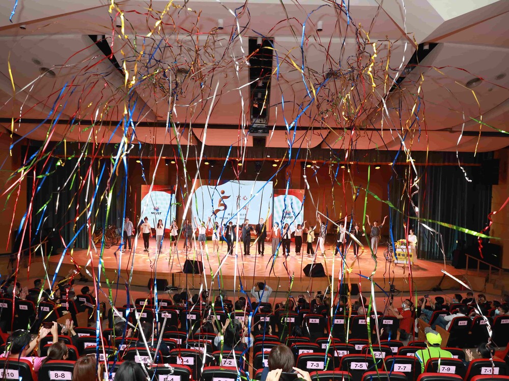 The Anniversary Celebration Ceremony raised the theme “Staying Persistent to Achieve Goals.”