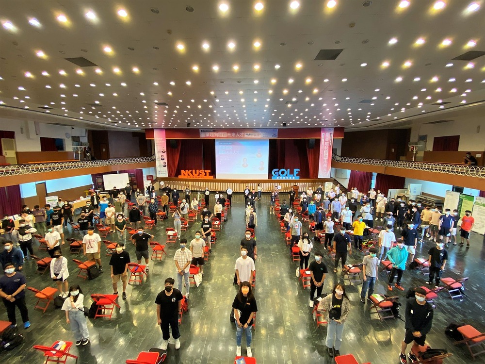 It was a full house though participants maintained social distancing indoor.